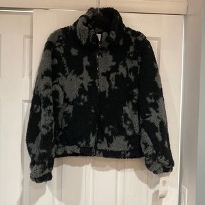 Sage Women’s Faux Fur Zip Jacket